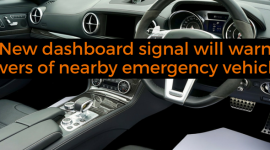 New dashboard signal will warn drivers of nearby emergency vehicles